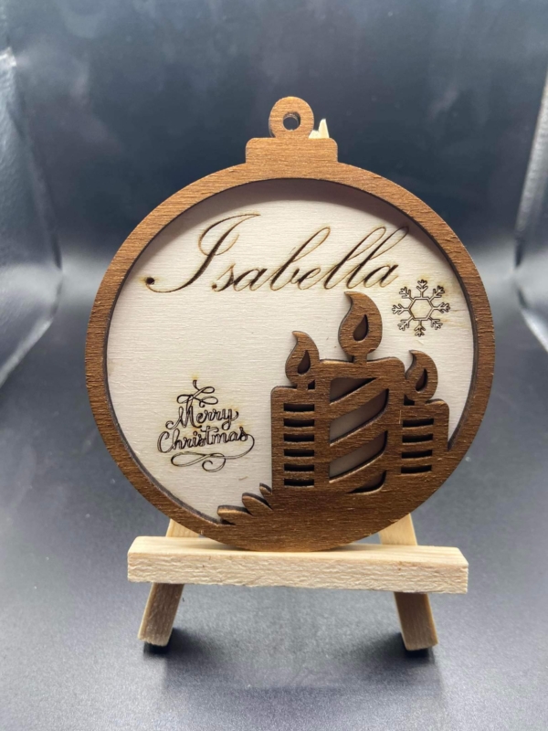 Pallina natalizia personalizzabile - immagine 11