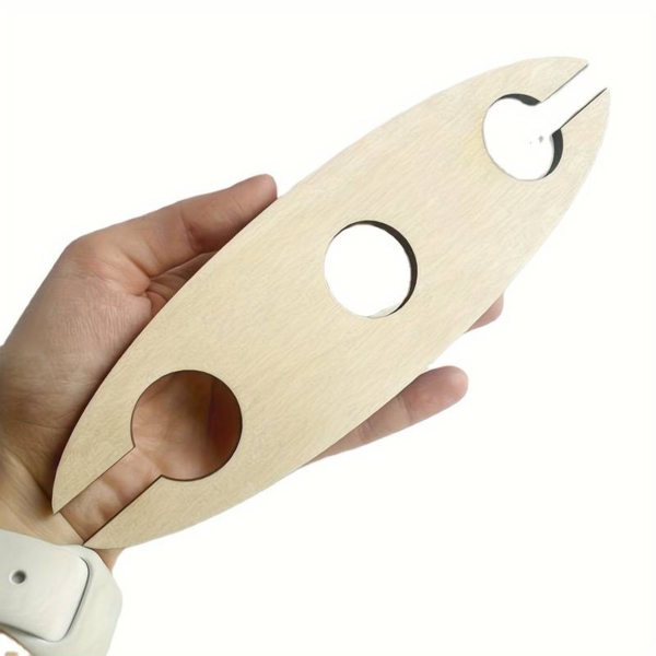 Porta bicchieri da vino ovale personalizzato - immagine 2
