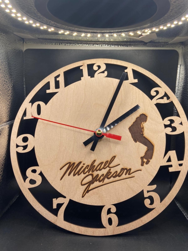 Orologio in legno personalizzabile - immagine 5