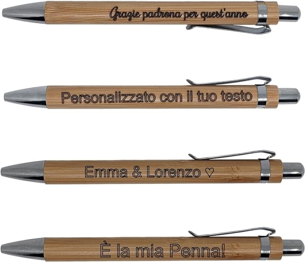 Penne  in bamboo personalizzate : fai una scelta green!! - immagine 19