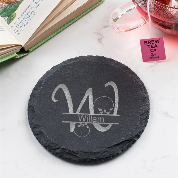 Set di Sottobicchieri in Ardesia Personalizzati - immagine 2