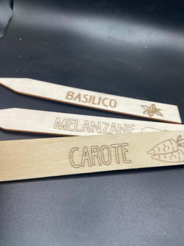 Targhette per orto/giardino - 10 pezzi