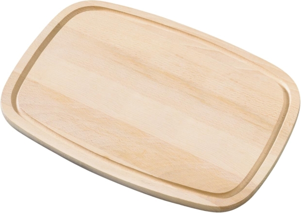 Tagliere da cucina ovale  in legno di betulla naturale