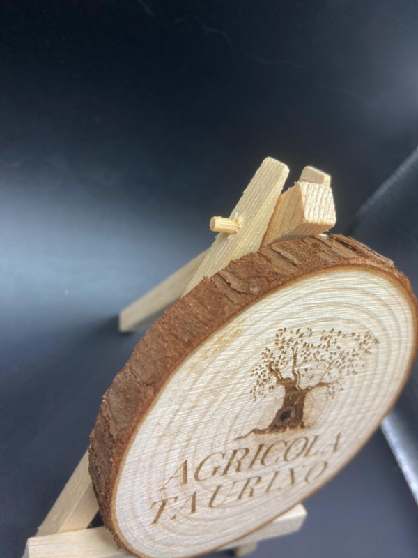 Dischetti sottobicchieri  di legno personalizzati - immagine 3