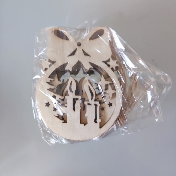 Decorazione Albero Natale 5 pz - immagine 5