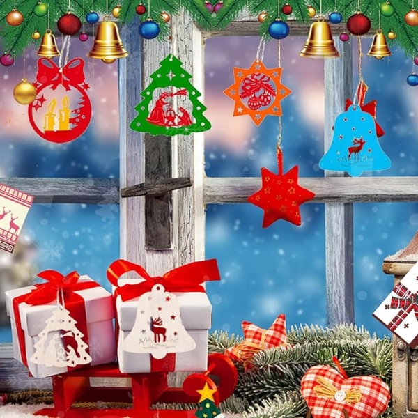 Decorazione Albero Natale 5 pz - immagine 3