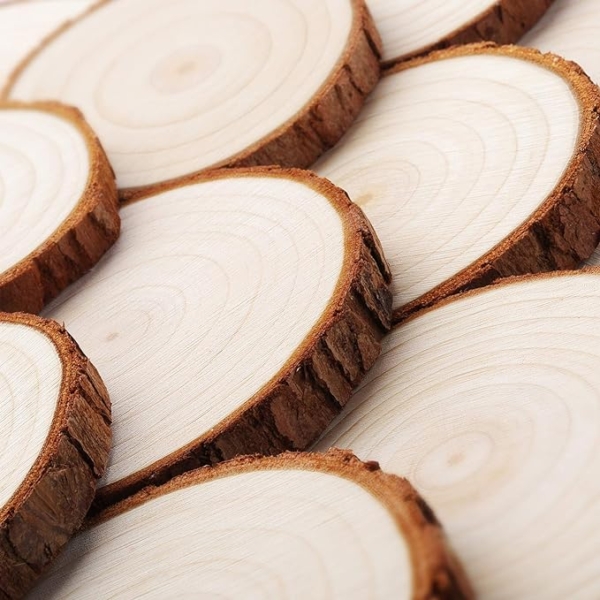 Dischetti sottobicchieri  di legno personalizzati - immagine 6