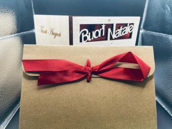 Biglietto Auguri  Personalizzato in Legno con Busta - immagine 4