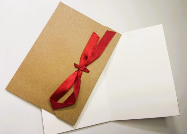 Biglietto Auguri  Personalizzato in Legno con Busta - immagine 19