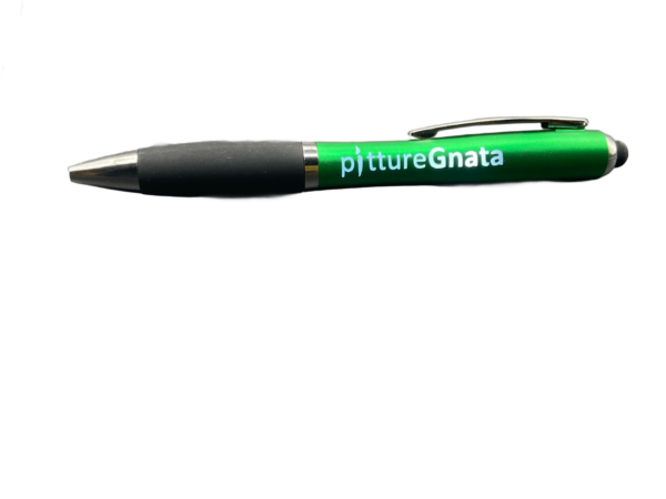 Penna  a sfera touch personalizzabile con logo o scritta luminosa - immagine 4