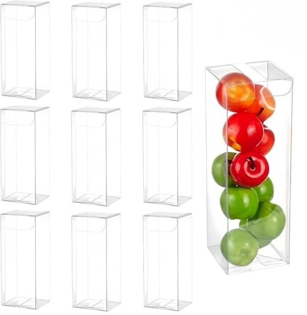 Scatolina in plastica trasparente 18 x 10 x 10 cm - immagine 2