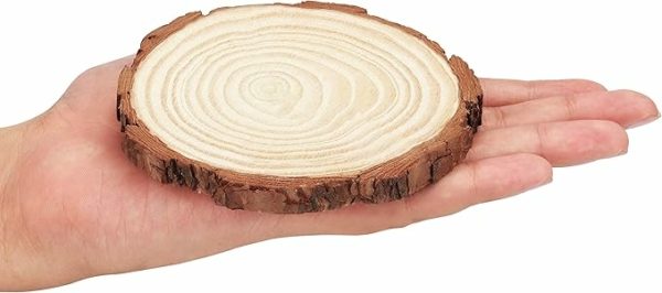 Dischetti sottobicchieri  di legno personalizzati  10 cm - immagine 2